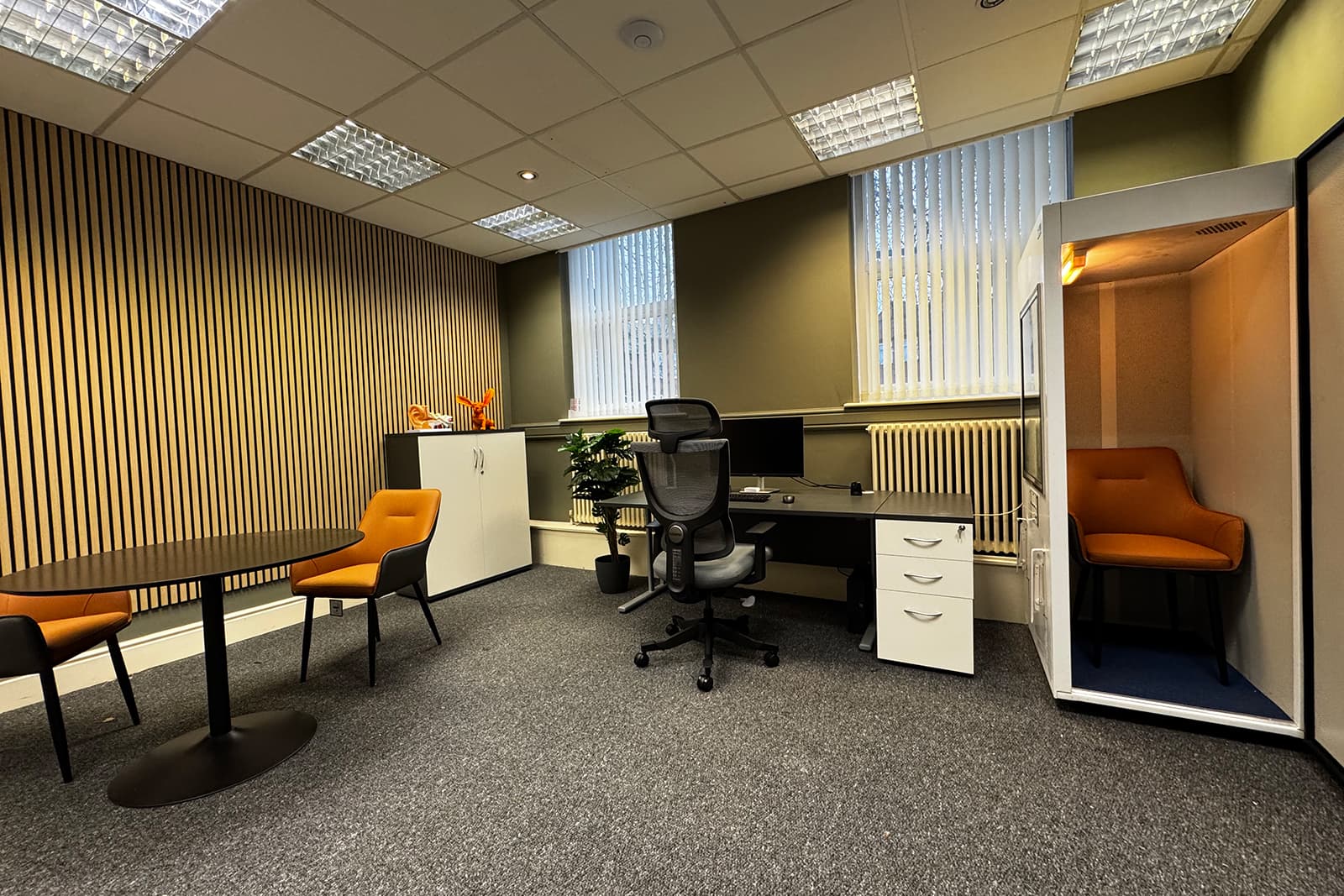 Interior of our Market Bosworth hearing clinic